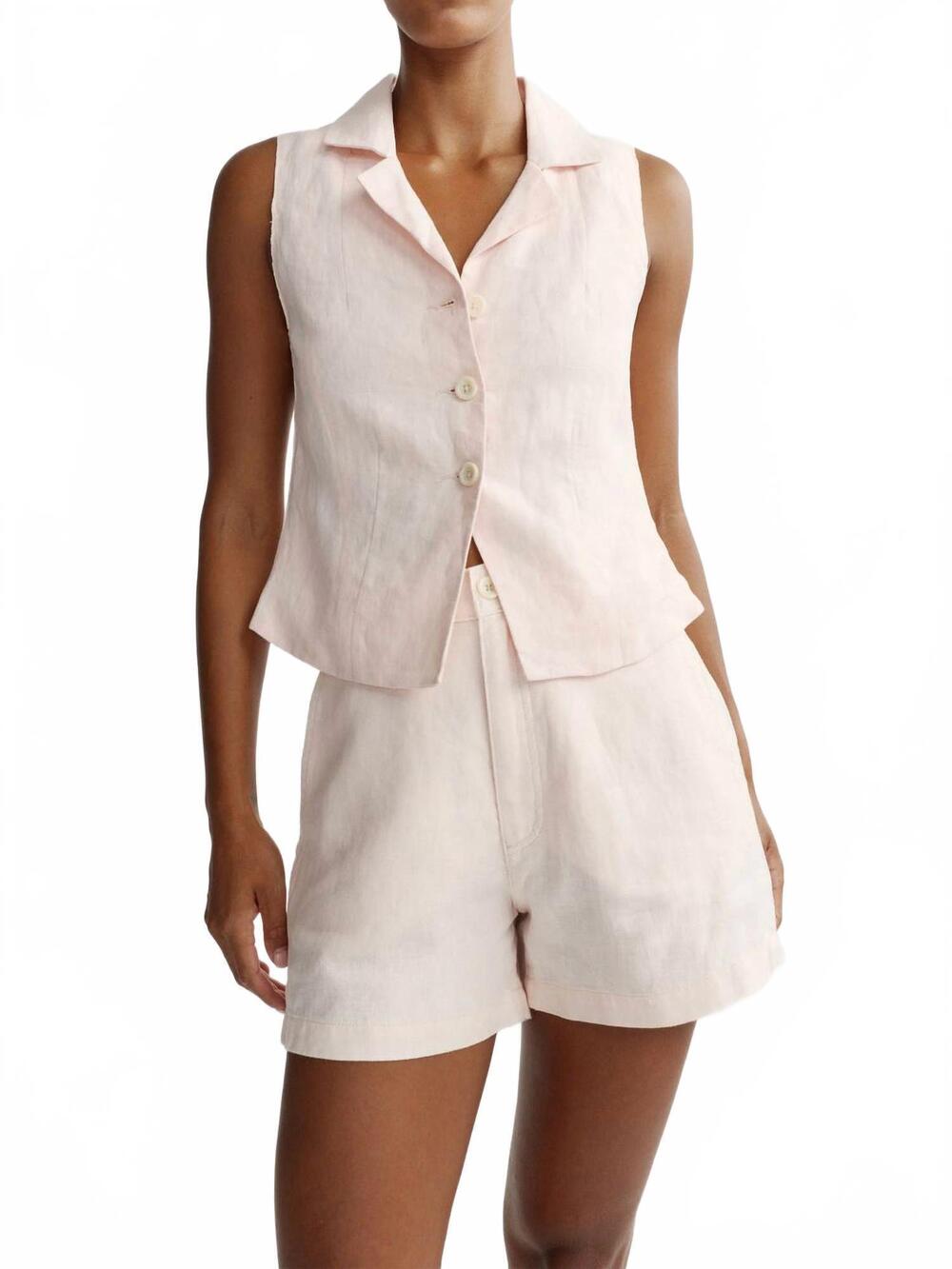 NEW DL1961 - WOMEN'S sleeveless neev top in ballet